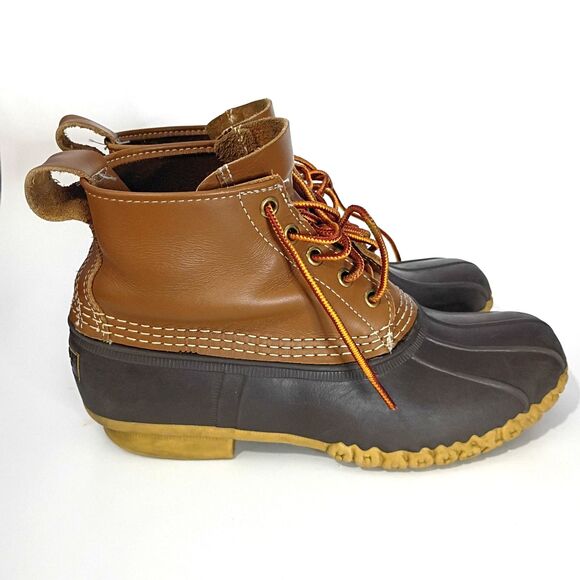 LL Bean Duck Boots Maine Bean Boots Made in USA Women's 9M Waterproof Outdoors - Picture 3 of 9